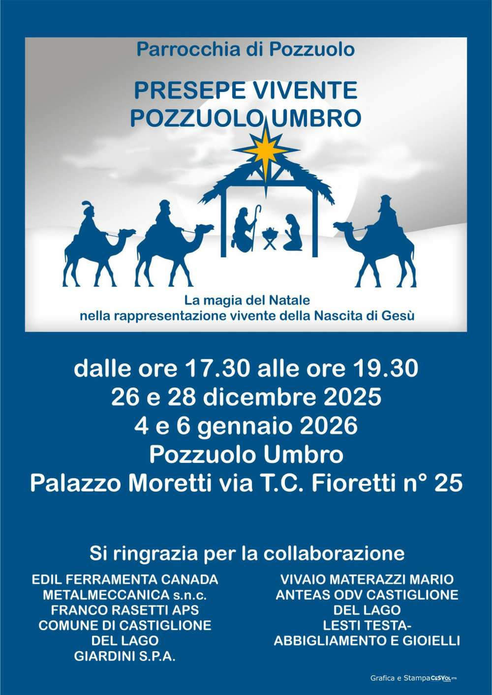 Presepe Vivente Pozzuolo Umbro
